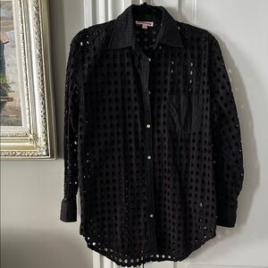 Solid and striped coverup nwot